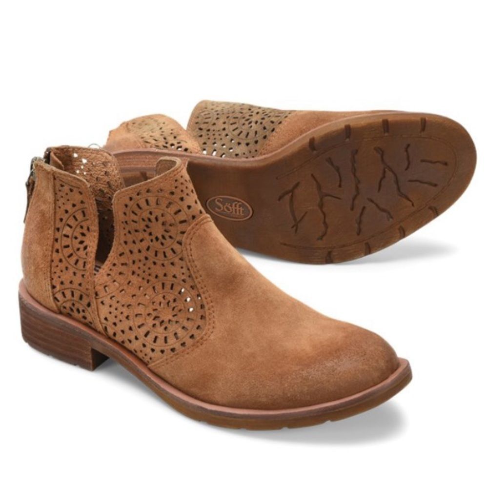 Sofft Barrosa Bootie Cognac - Picture 2 of 6
